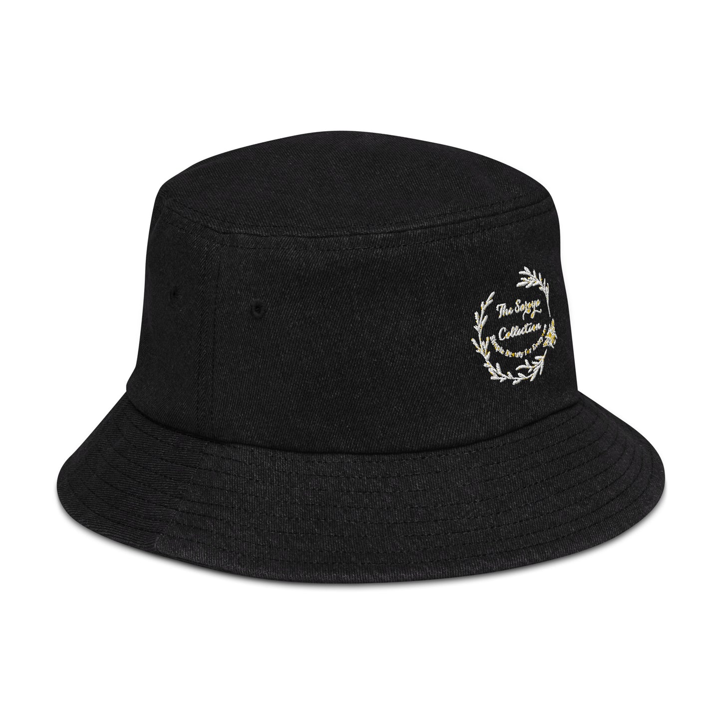 Denim Saroya Collection Bee Bucket Hat